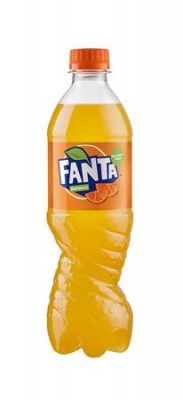 Üdítőital, szénsavas, 0,5 l, FANTA, narancs